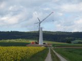 WEA Portenhagen-Luethorst 2014-05-07 - 01 Der Turm waechst